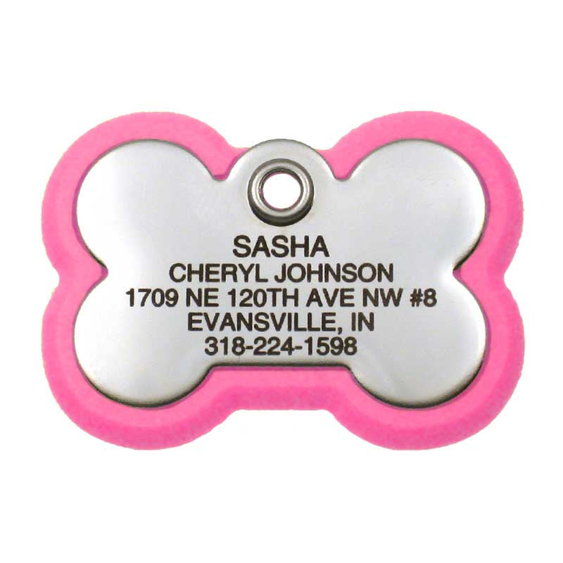 Bone Frame Tag, - Lucky Pet